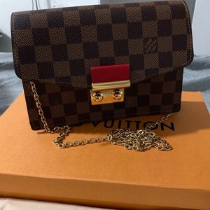 Louis Vuitton CROISETTE CHAIN WALLET